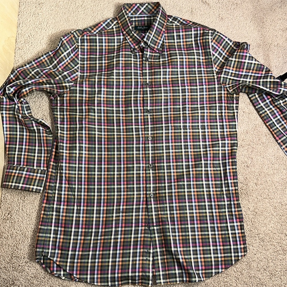 Men's Bobby Jones Multicolor Plaid Shirt